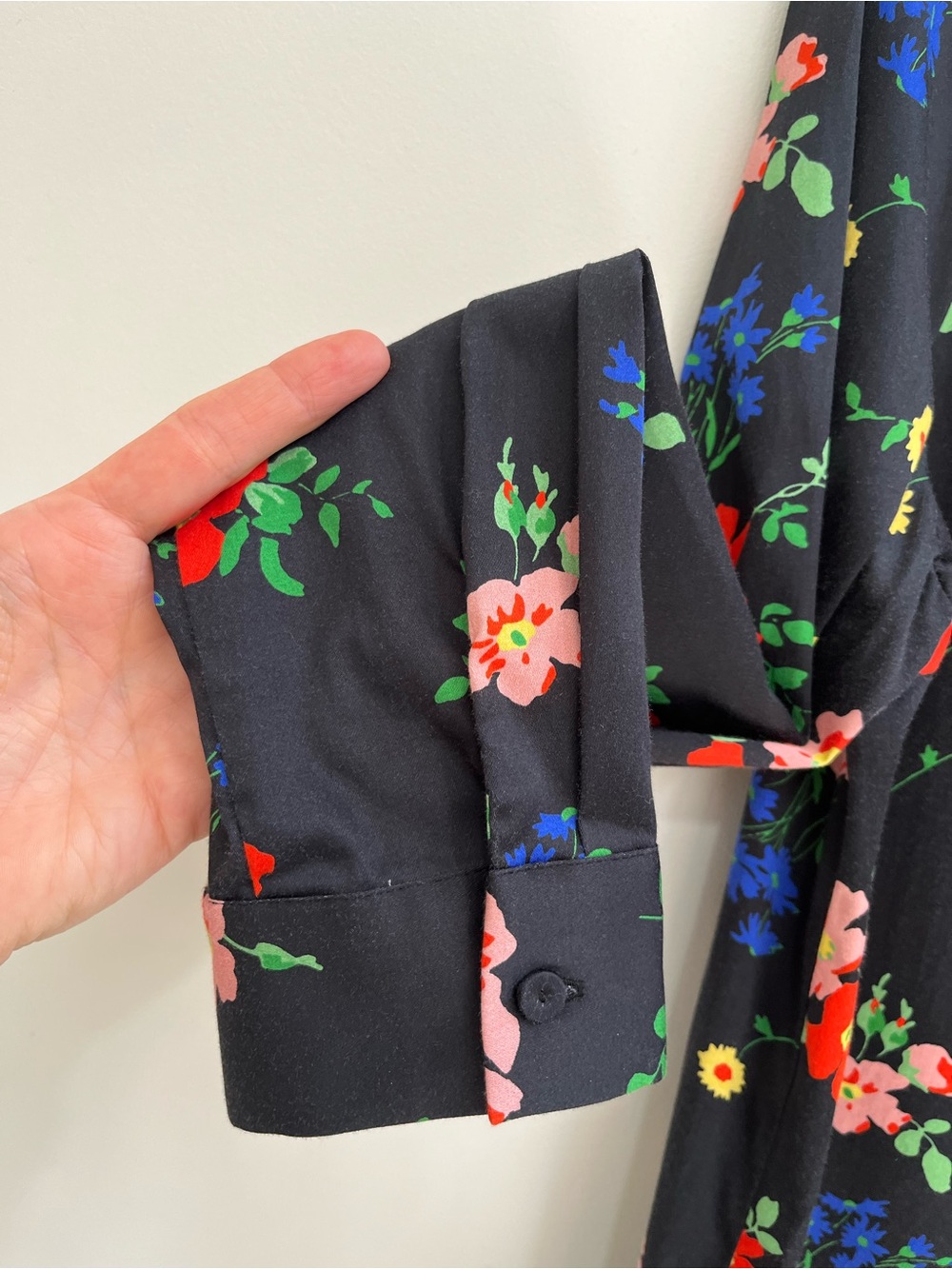 TUCKERNUCK After Light Amaryllis Tate Dress Black Colorful Floral Size Small - Picture 11 of 13